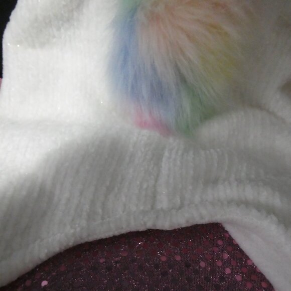 CHILDREN'S PLACE | large - extra large ( l / xl ) 8+ | Chenille Unicorn Hat - Picture 11 of 12
